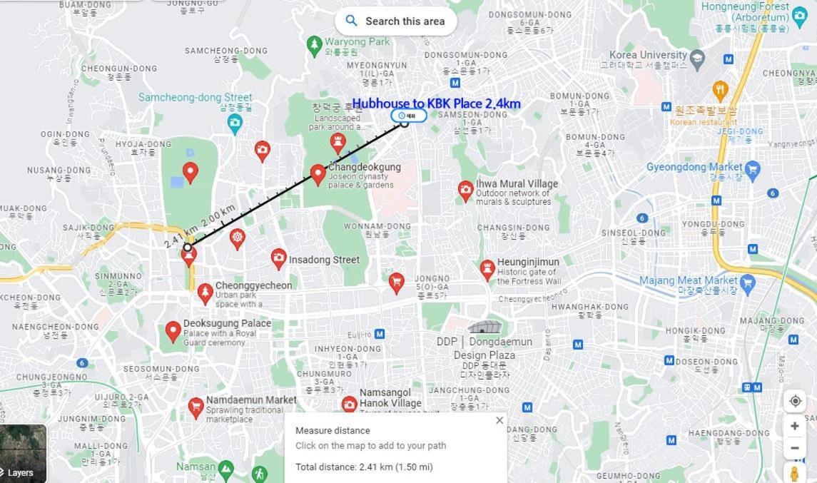 Hub House Livingtel Hostel Seoul Luaran gambar